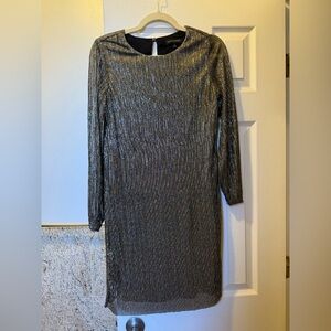 Gold Banana Republic Shift Dress